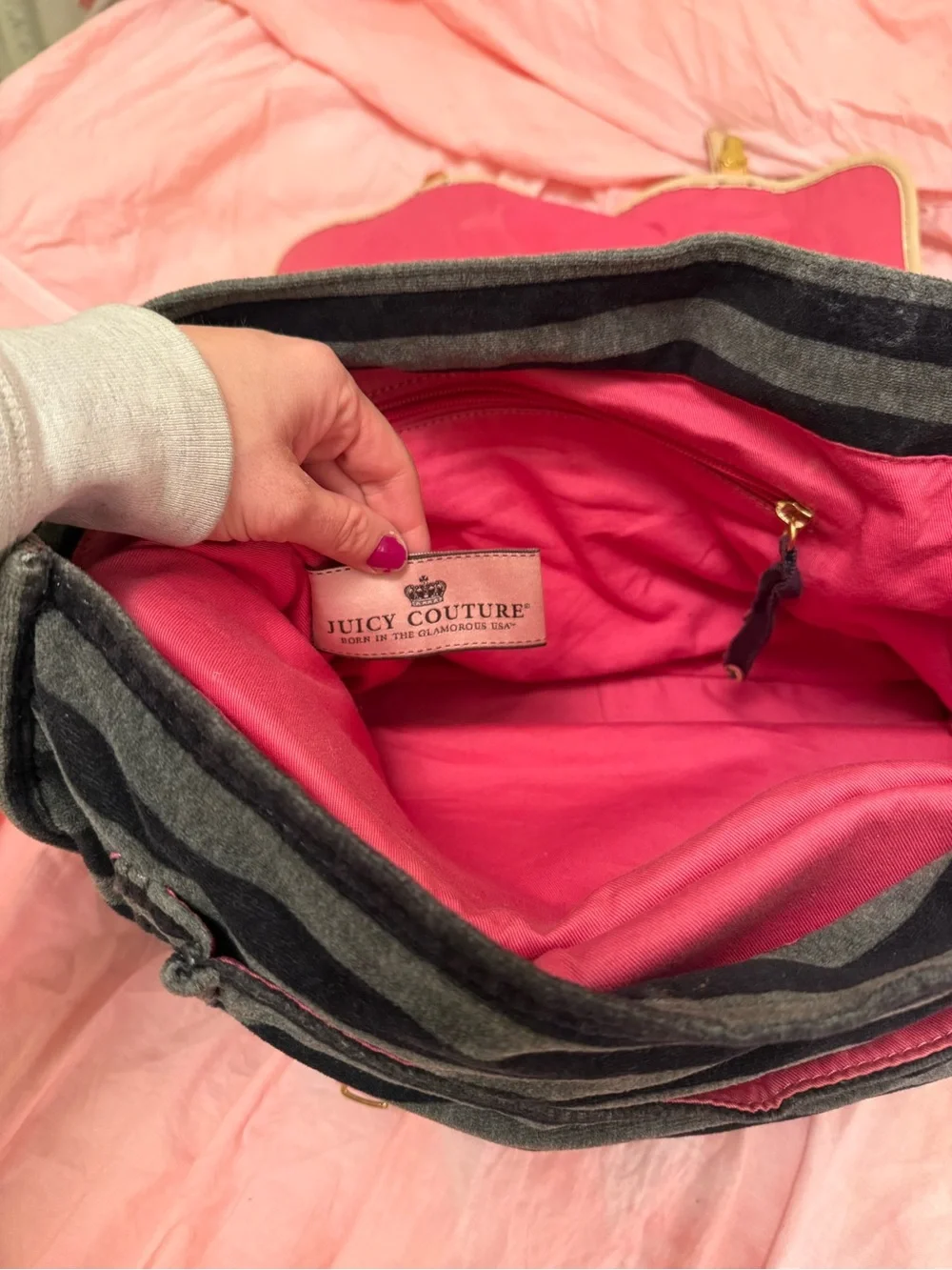 Vintage y2k Juicy Couture massager bag